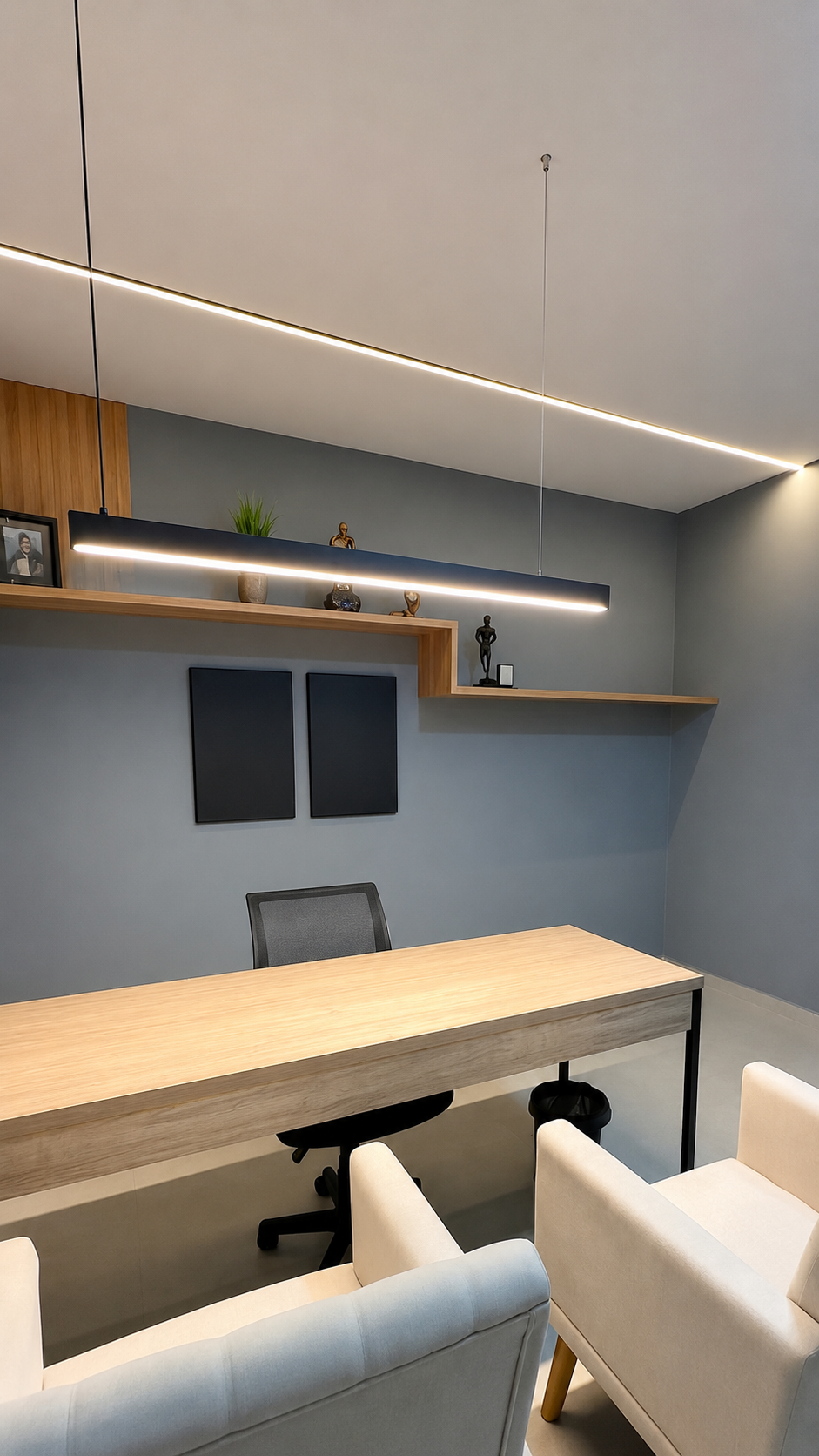 Espaço interno da clínica Vivências
